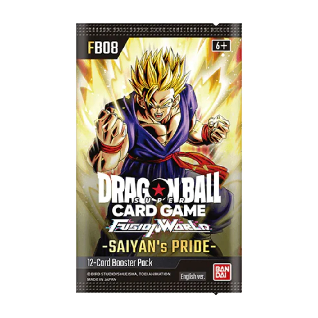 Dragon Ball Super - Fusion World Set 8 - Saiyan's Pride Booster Pack