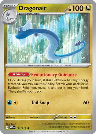 Dragonair 151 - ME Ascended Heroes Reverse Holofoil