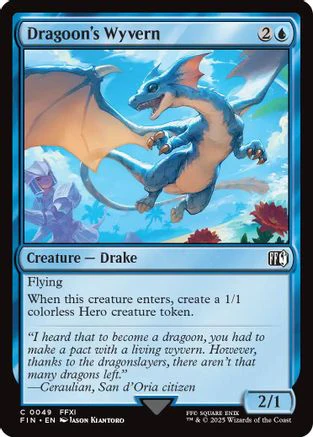 Dragoon's Wyvern (FIN-049) - FINAL FANTASY Foil