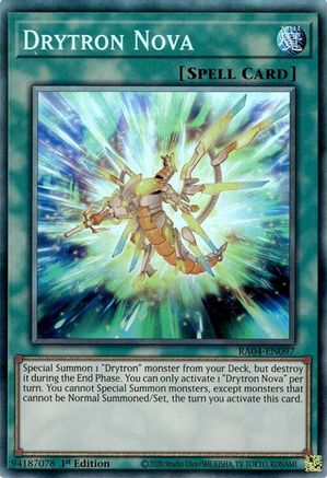Drytron Nova (CR) (RA04-EN097) - Quarter Century Stampede 1st Edition