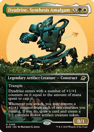 Dyadrine, Synthesis Amalgam (Borderless) (EOE-298) - Edge of Eternities Foil