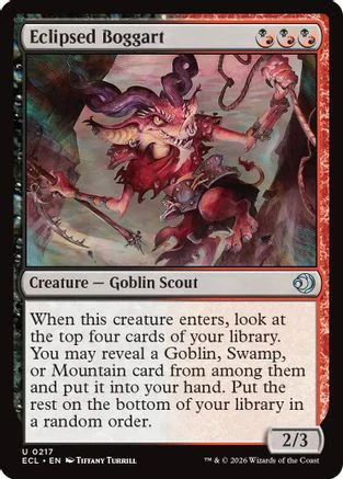 Eclipsed Boggart (ECL-217) - Lorwyn Eclipsed