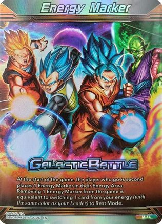 Energy Marker - Galactic Battle (M-14) (Silver) (M-14) - Prismatic Clash Foil