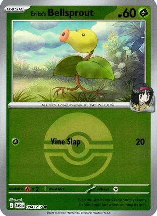 Erika's Bellsprout (Poke Ball) 4 - ME Ascended Heroes Reverse Holofoil
