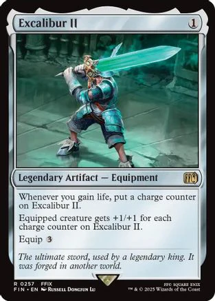 Excalibur II (FIN-257) - FINAL FANTASY Foil