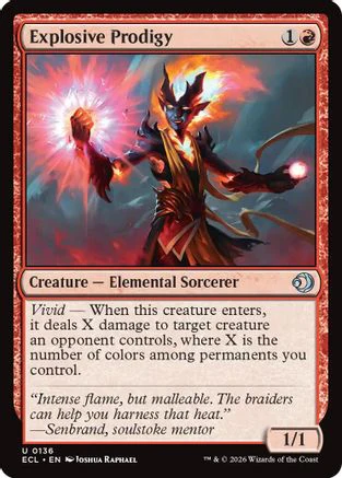 Explosive Prodigy (ECL-136) - Lorwyn Eclipsed