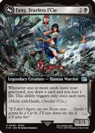 Fang, Fearless l'Cie (Extended Art) (FIN-446) - FINAL FANTASY