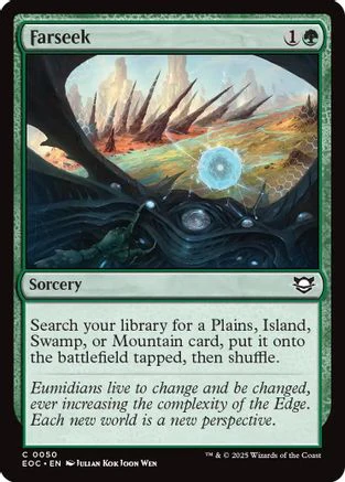 Farseek (EOC-050) - Commander: Edge of Eternities