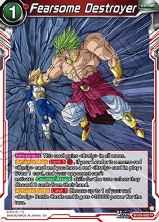 Fearsome Destroyer (BT29-022) - Fearsome Rivals Foil