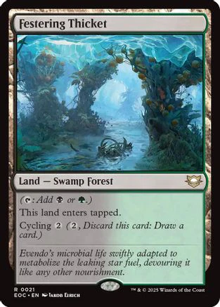Festering Thicket (EOC-021) - Commander: Edge of Eternities