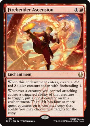 Firebender Ascension (TLA-137) - Avatar: The Last Airbender