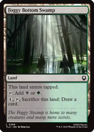 Foggy Bottom Swamp (TLA-269) - Avatar: The Last Airbender Foil