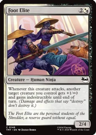 Foot Elite (TMT-146) - Teenage Mutant Ninja Turtles Foil