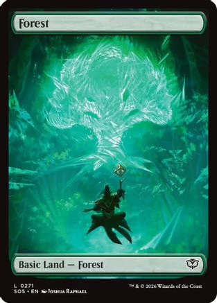 Forest (0271) (SOS-271) - Secrets of Strixhaven Foil