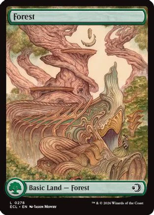 Forest (0278) (ECL-278) - Lorwyn Eclipsed