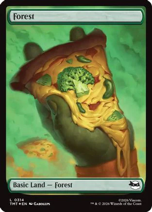 Forest (0314) (Surge Foil) (TMT-314) - Teenage Mutant Ninja Turtles Foil
