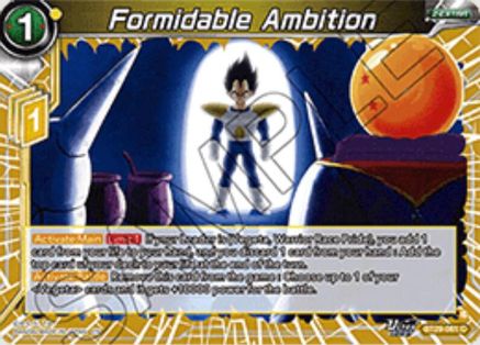 Formidable Ambition (BT29-061) - Fearsome Rivals