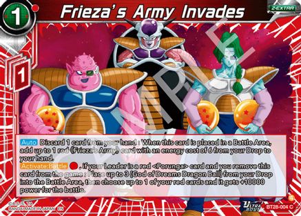 Frieza’s Army Invades (BT28-004) - Prismatic Clash