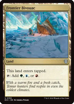 Frontier Bivouac (ECC-150) - Commander: Lorwyn Eclipsed