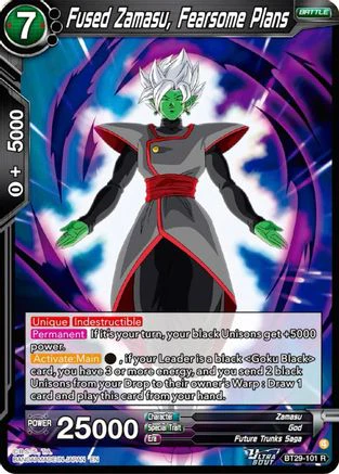 Fused Zamasu, Fearsome Plans (BT29-101) - Fearsome Rivals