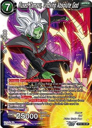 Fused Zamasu, Undying Absolute God (BT29-100) - Fearsome Rivals Foil