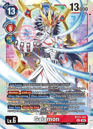 Gaiamon (BT21-101) - World Convergence