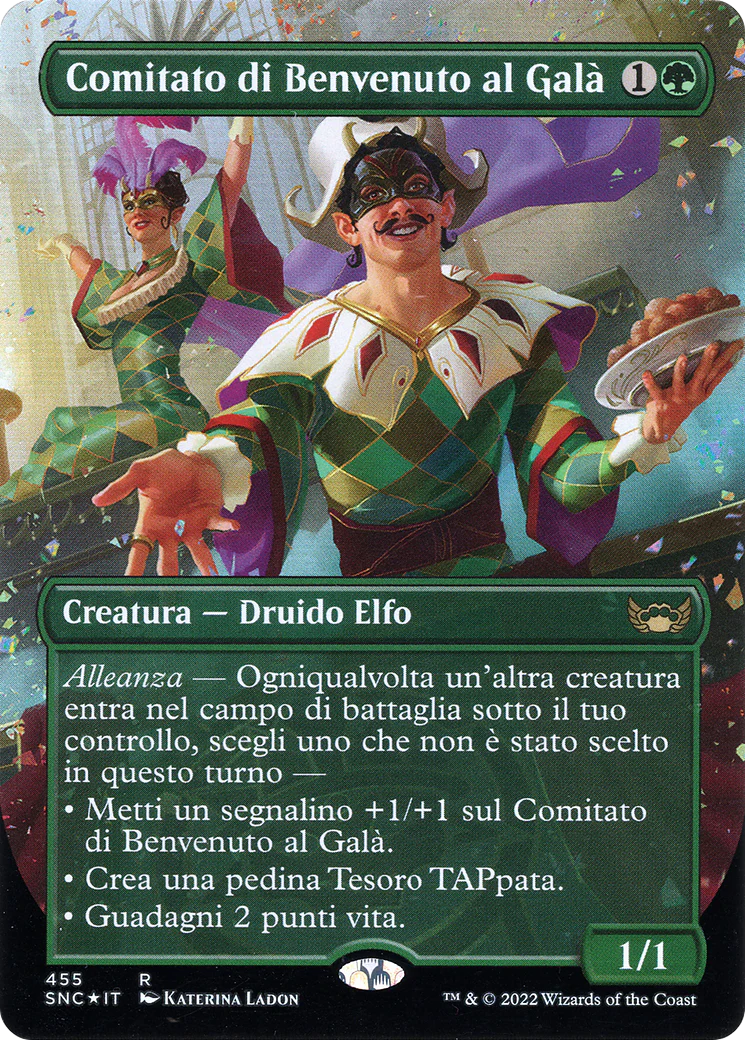 Gala Greeters (UMP-455) - Streets of New Capenna (Borderless) Foil