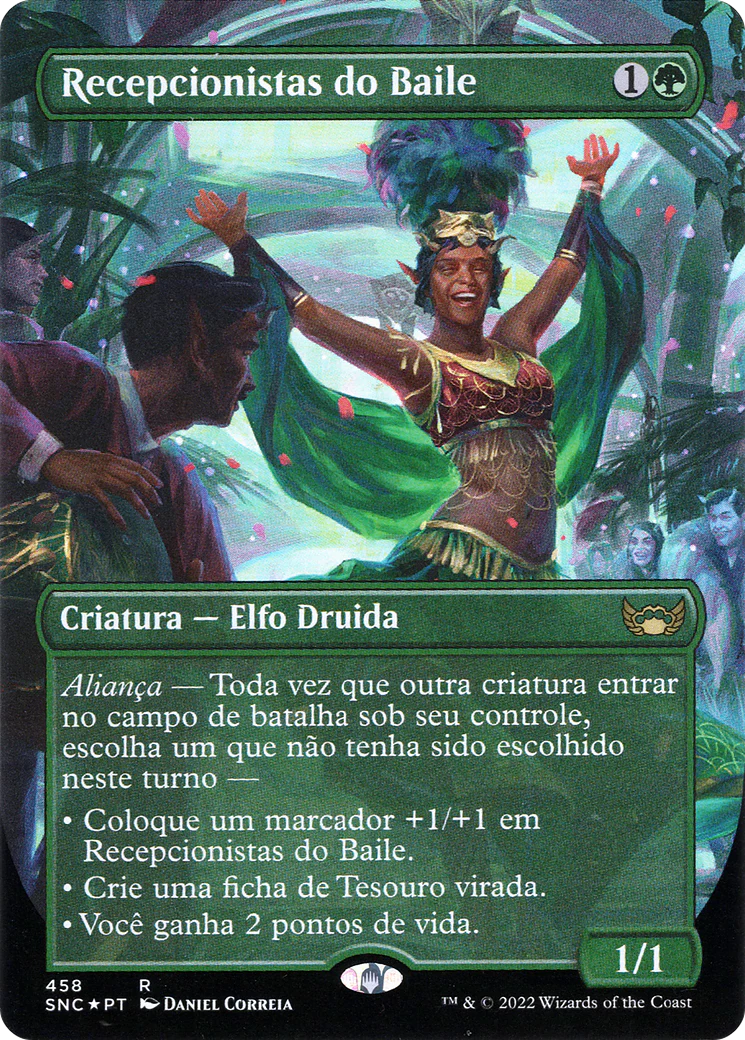 Gala Greeters (UMP-458) - Streets of New Capenna (Borderless) Foil