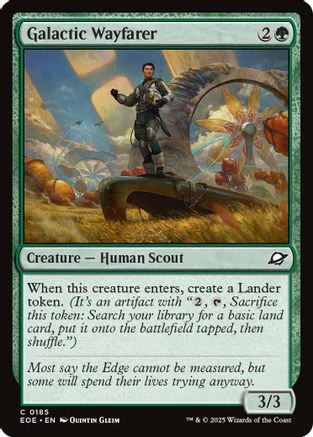 Galactic Wayfarer (EOE-185) - Edge of Eternities