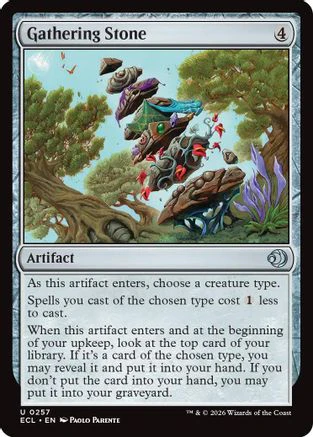 Gathering Stone (ECL-257) - Lorwyn Eclipsed