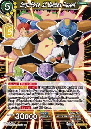 Ginyo Force, All Members Present (BT29-060) - Fearsome Rivals Foil