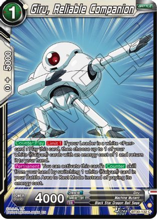 Giru, Reliable Companion (BT30-132) - Three Glorious Fighters