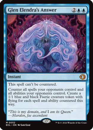 Glen Elendra's Answer (ECL-052) - Lorwyn Eclipsed