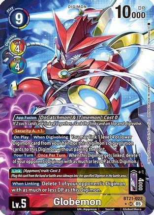 Globemon (Alternate Art) (BT21-023) - World Convergence