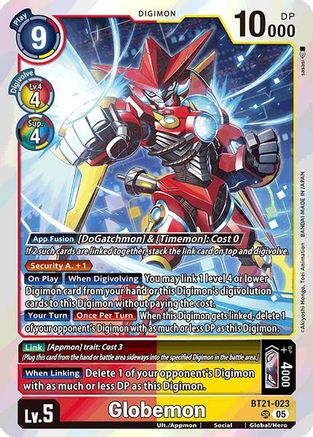 Globemon (BT21-023) - World Convergence