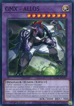 GMX - ALLOS (BPRO-EN094) - Burst Protocol 1st Edition
