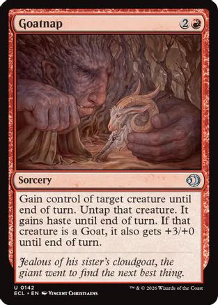 Goatnap (ECL-142) - Lorwyn Eclipsed