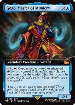 Gogo, Master of Mimicry (Extended Art) (FIN-437) - FINAL FANTASY Foil