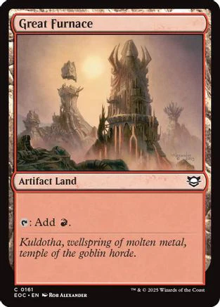 Great Furnace (EOC-161) - Commander: Edge of Eternities