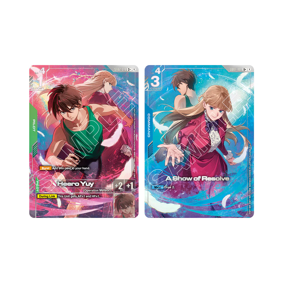 Gundam Card Game - PB01 Premium Accessory Set - Mobile Suit Gundam Wing - Image 4
