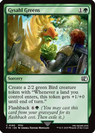 Gysahl Greens (FIN-470) - FINAL FANTASY