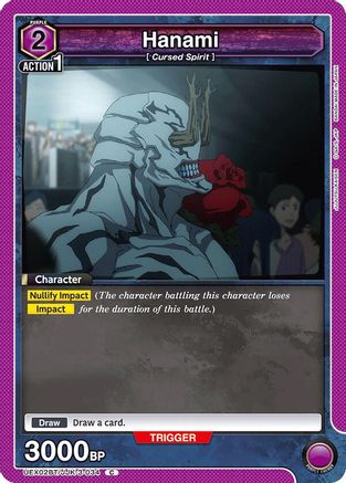 Hanami (UEX02BT/JJK-3-034) - UEX02BT Jujutsu Kaisen Vol2
