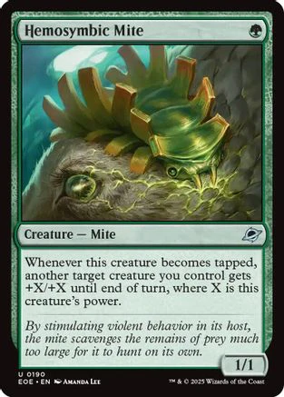 Hemosymbic Mite (EOE-190) - Edge of Eternities Foil