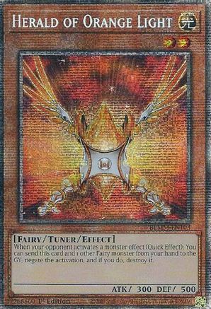 Herald of Orange Light (BLMM-EN103) - Battles of Legend: Monster Mayhem 1st Edition