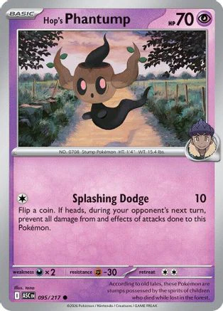 Hop's Phantump 95 - ME Ascended Heroes