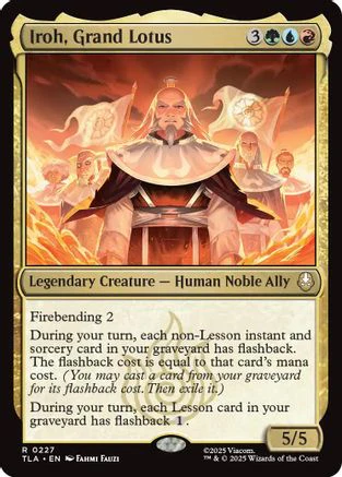 Iroh, Grand Lotus (TLA-227) - Avatar: The Last Airbender Foil