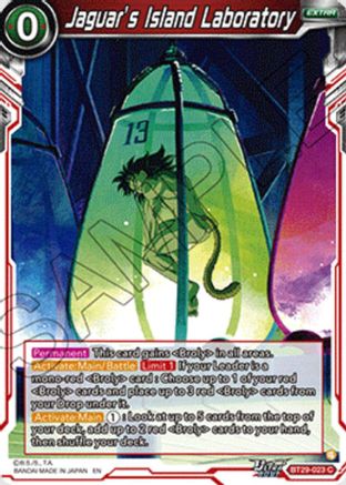 Jaguar’s Island Laboratory (BT29-023) - Fearsome Rivals