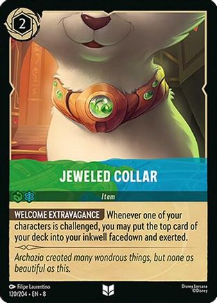 Jeweled Collar (120/204) - Reign of Jafar Cold Foil