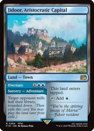 Jidoor, Aristocratic Capital (FIN-284) - FINAL FANTASY Foil