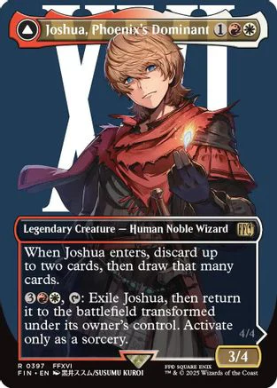 Joshua, Phoenix's Dominant (Borderless) (FIN-397) - FINAL FANTASY
